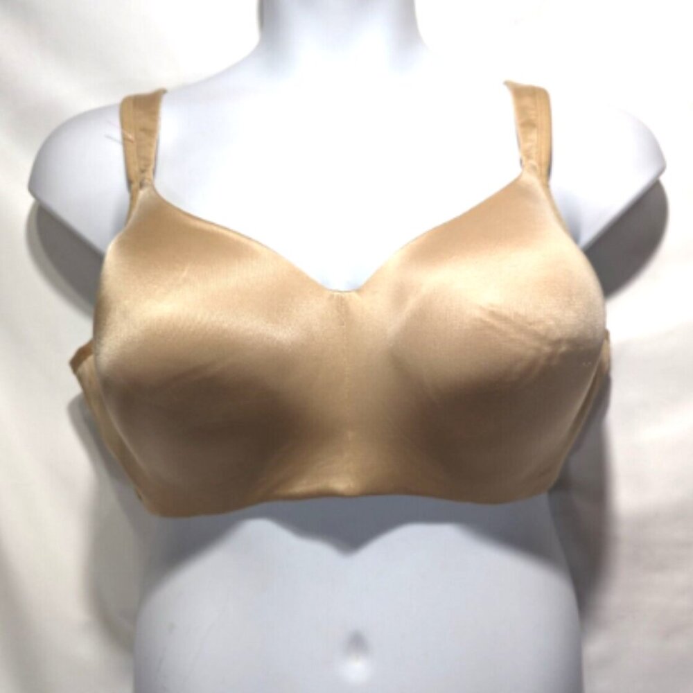 NWOT Cacique Invisible Backsmoother Light Lined Full Coverage Bra Cafe 50C